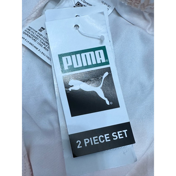 PUMA 2-Piece Shorts Set Athletic Pants Elastic Stretch Fabric Multicolor M NWT - Picture 7 of 11